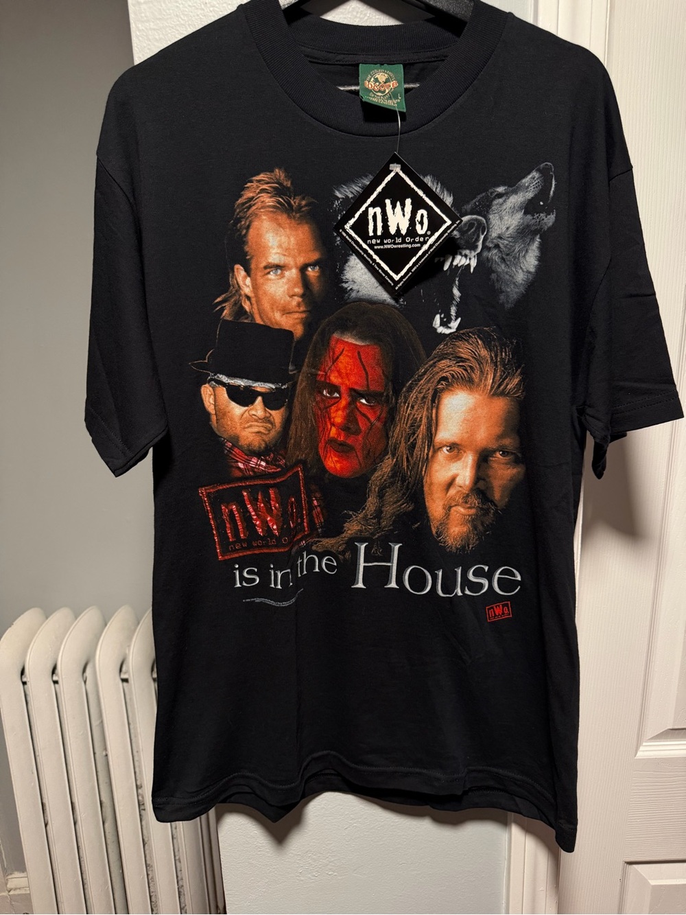 NWTS Vintage 1999 WCW NWO Is In The House Shirt Size Men’s Large